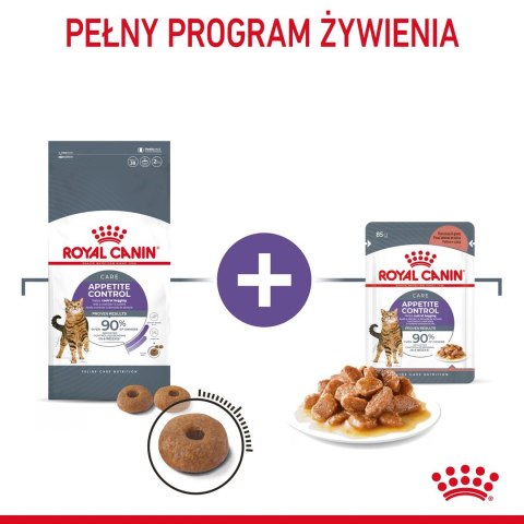 ROYAL CANIN FCN Appetite Control w sosie - mokra karma dla kota dorosłego - 12x85g