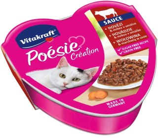 VITAKRAFT POESIE CREATION SOS wołowina/marchew 85g