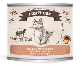 NATURAL TRAIL Cat Light Chicken, Shrimps 200g