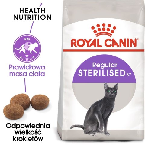 ROYAL CANIN FHN Regular Sterilised 37 - sucha karma dla kota dorosłego - 2 kg